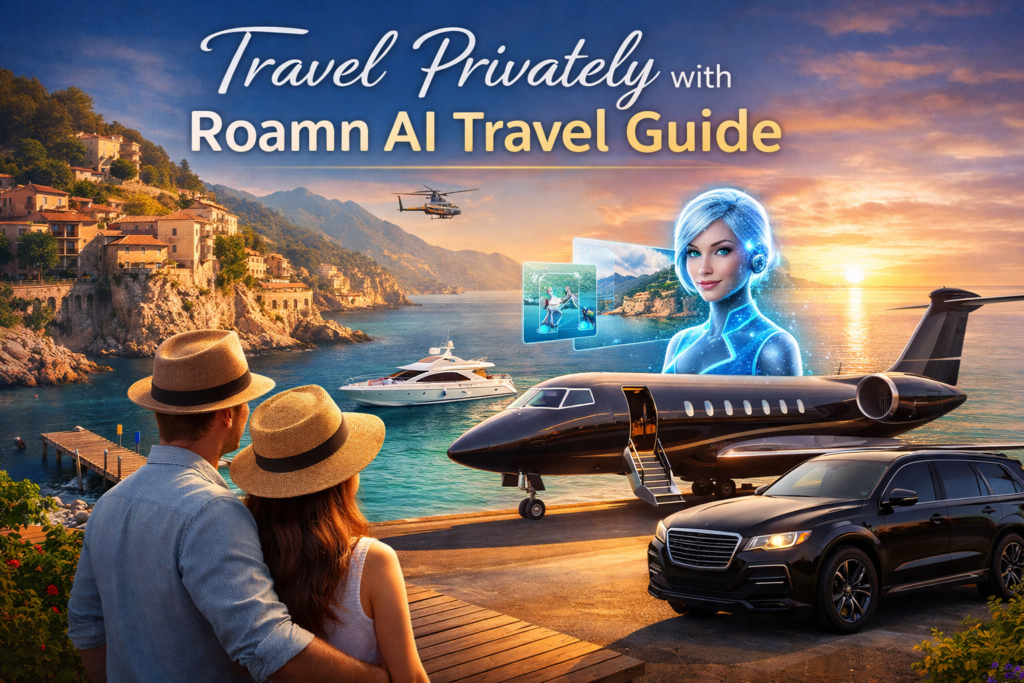 travel privately with roamn ai travel guide