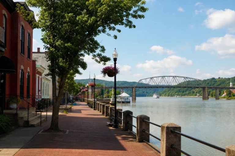 Doprava a pohyb po městě — Malé město s velkou historií — Marietta, Ohio