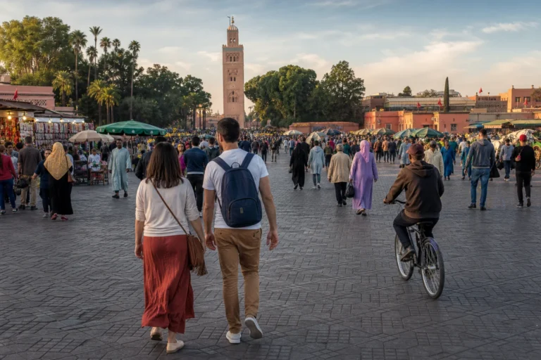 Sich an Marrakech ze beweegen — Saachen ze maachen an Marrakech, Marokko