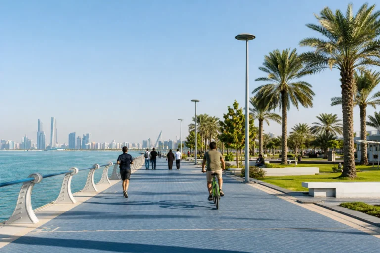 Getting around Abu Dhabi, United Arab Emirates