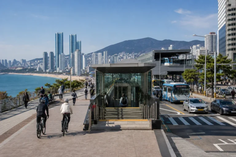 Getting around Busan, South Korea