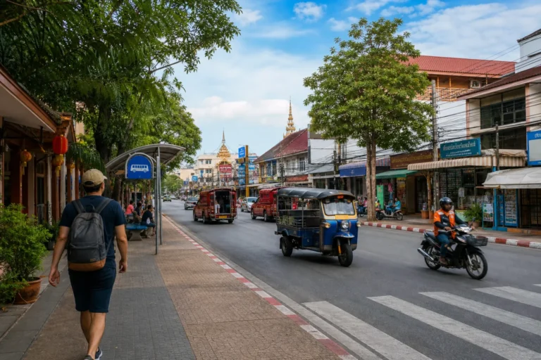Getting around Chiang Rai, Thailand